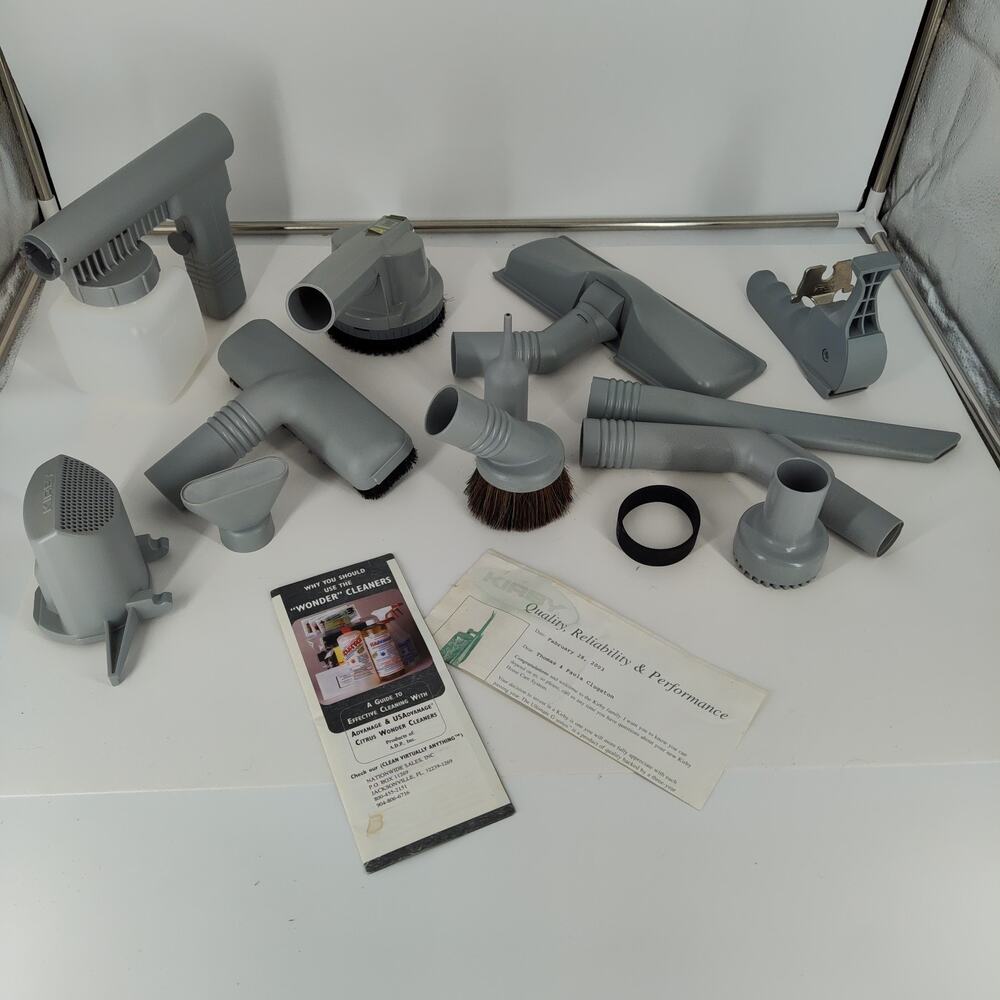 Lot of 12 Accessories Kirby G3 G4 G5 G6 G7 Vacuum Attachments OEM Gray
